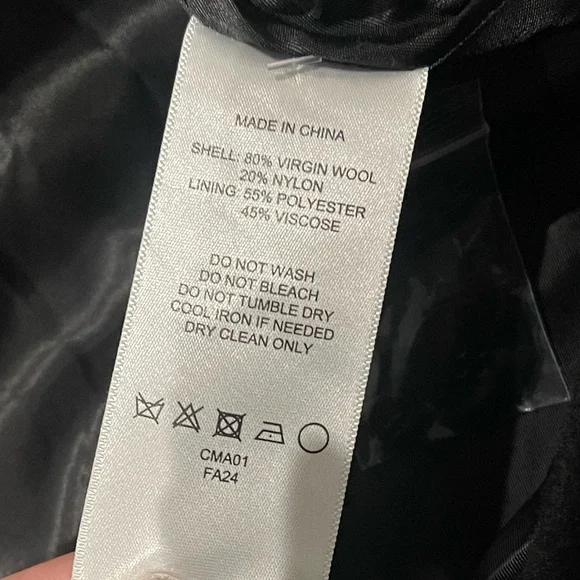 NWT Quince Italian Wool Cocoon Coat - Picture 8 of 10